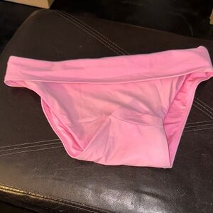 Aerie Light Pink Bikini Bottom, Size L, Like New.